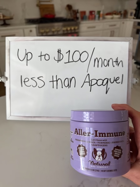 A static 3:4 ad featuring a handwritten whiteboard comparison against a competitor's product to clearly highlight a cost advantage.